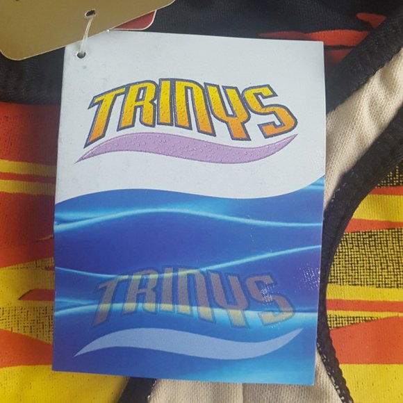 Trinys Women's Brazilian One Piece Swimsuit with Cap - Picture 6 of 12